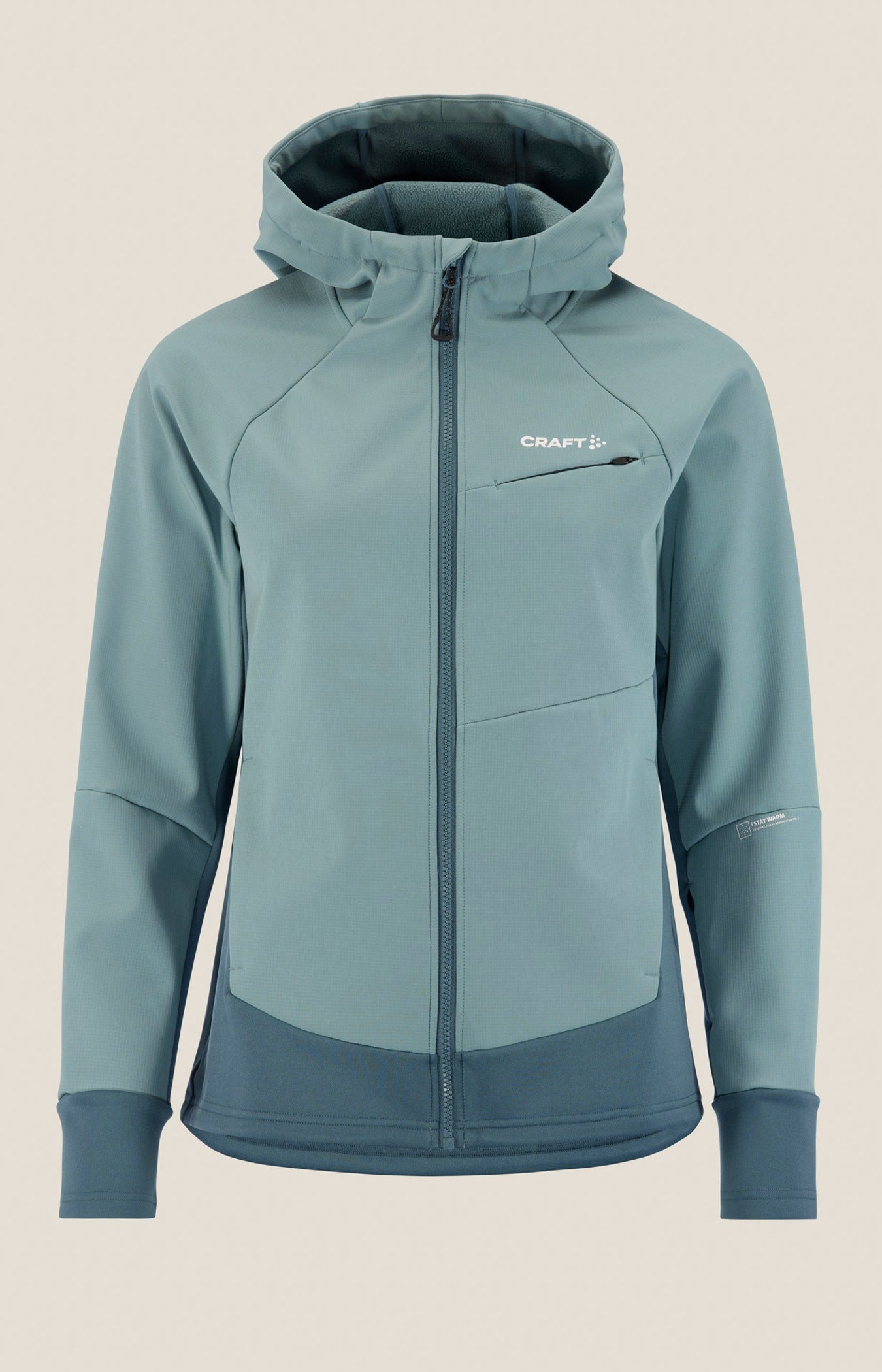 CRAFT ADV Backcountry Hybrid Jacket W River/Real front
