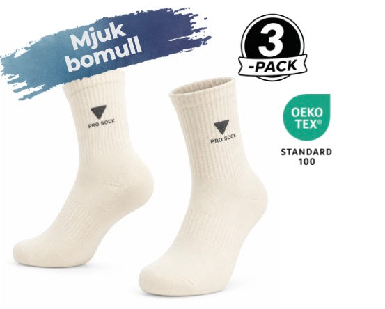 Pro Sock Crew 3-pack Pro Sock
