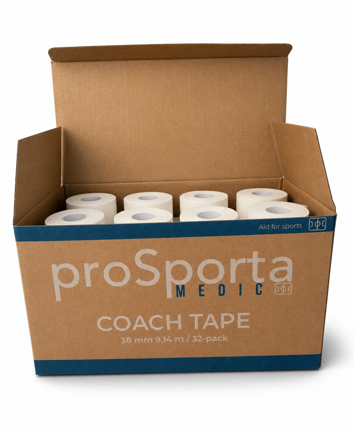 Coach Tape 9,1 meter 38mm Pro Sock