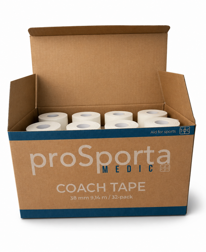Coach Tape 9,1 meter 38mm Pro Sock