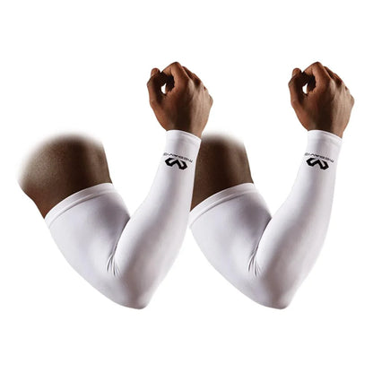 Compression Arm Sleeves S/M WHITE