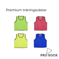 Träningsväst kids, junior & senior 5-pack