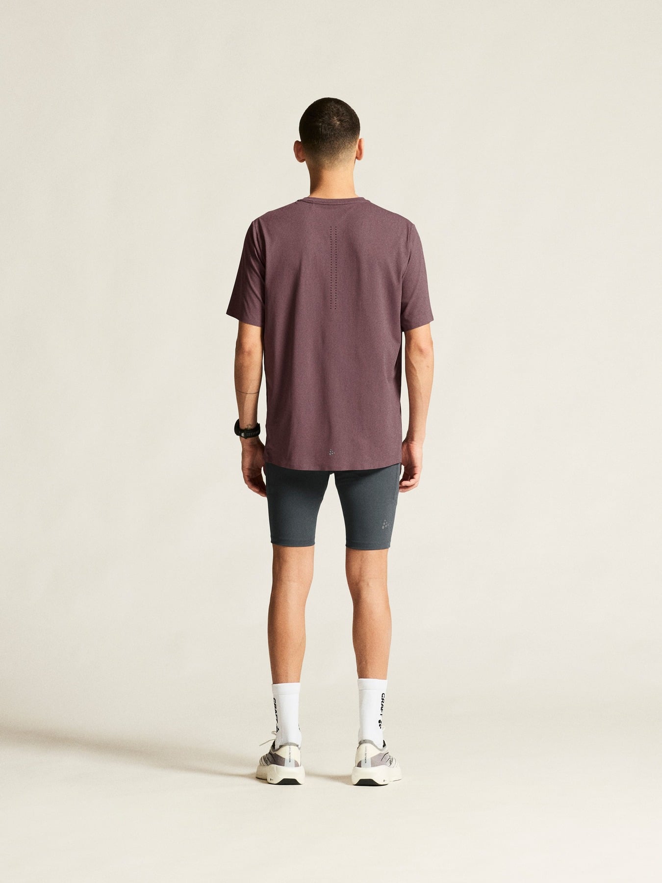 Craft Hypervent Tee M Flint detail 3