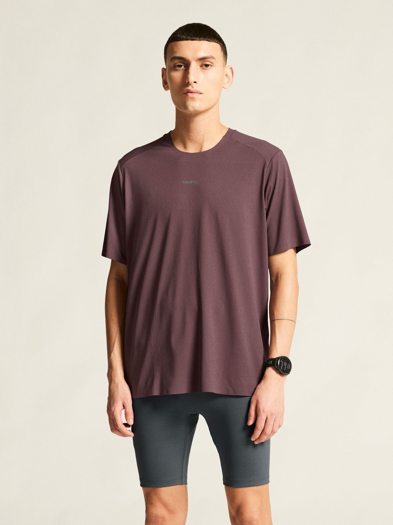 Craft Hypervent Tee M Flint detail 4
