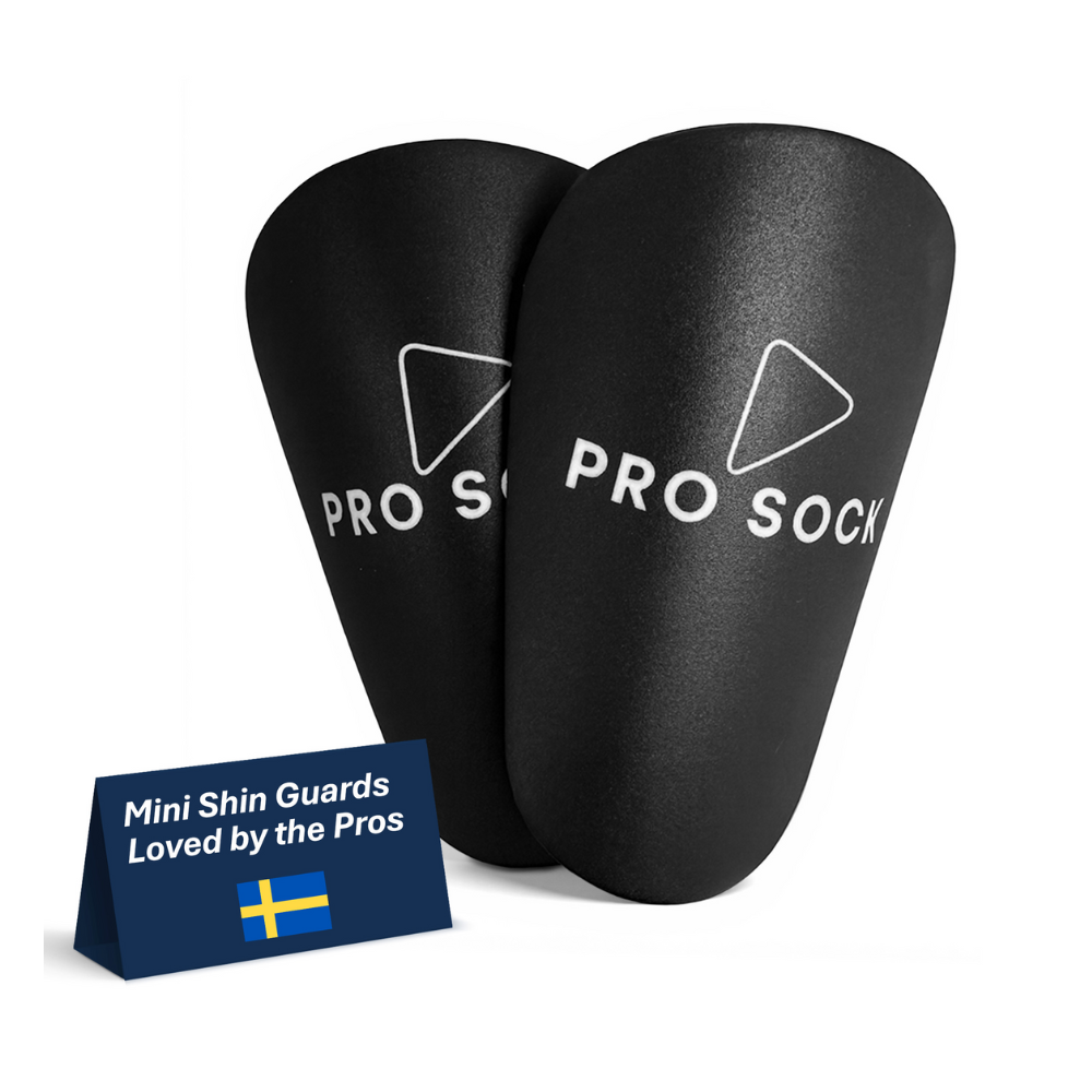 Mini benskydd för fotboll och futsal – lätt och skyddande design