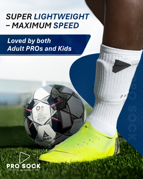 Pro Sock minibenskydd, älskad av både PROs, barn och vuxna spelare